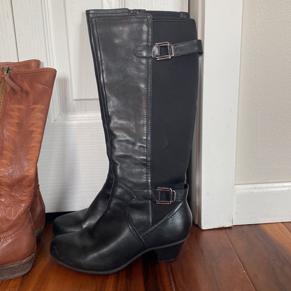 Lot of 2 leather boots - Picture 3 of 8
